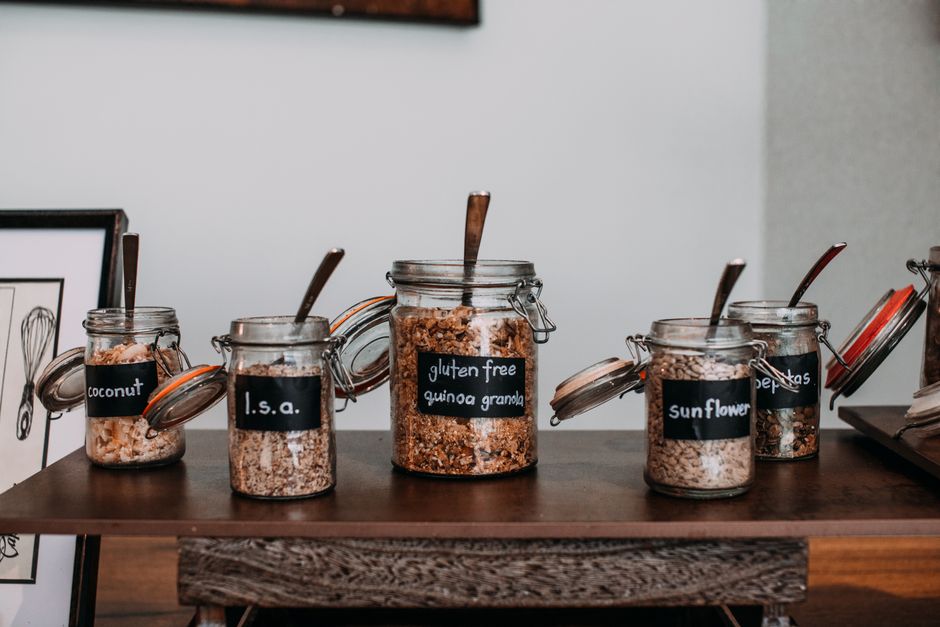 Gluten-Free Binders Chart (Xanthan, Psyllium, Guar)